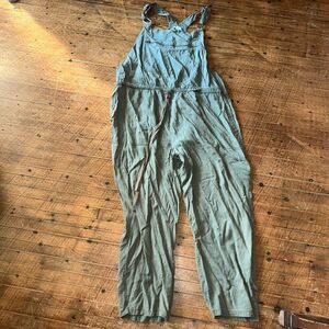 Susina light green classic lightweight relaxed XL overalls